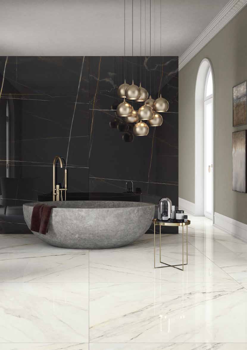 I'm Italian Marble 10004296 · Sahara Noir · 霧面 / Matte 空間示意圖 / Environment image