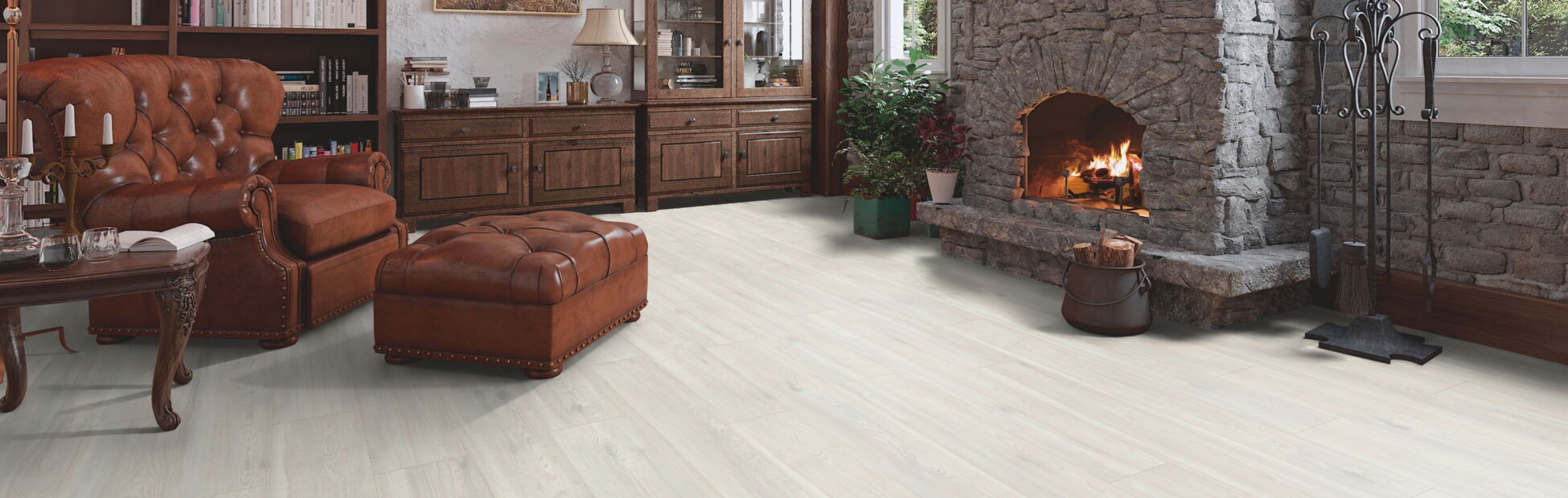Heritage Pine MV8124 · White room setting